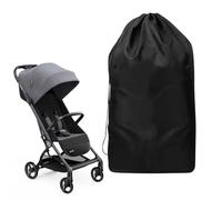 SXCCNW Borsa da viaggio per seggiolino auto, impermeabile, per passeggino, universale, per viaggi in aereo, impermeabile, 117 x 53 x 33 cm, nero, Nero , modernità