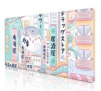 SXCKANG Tappetino per Scrivania Giapponese XL, Tappetino per Mouse Kawaii Rosa Tokyo Street, Extra Large da Gioco XXL