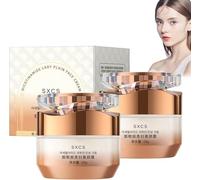 SXCS Nicotinamide Lady Crema Viso Semplice, Crema Multifunzionale Liscia Idratante Niacinamide per Il Trucco, Crema Viso Semplice Nicotinamide Vitamina C (2 Pz)