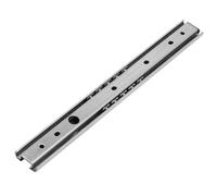 SXDQMX Binari per Cassetti Scorrevoli con Chiusura Ammortizzata, Guide Scorrevoli Laterali, Guide Lineari Scorrevolis con Cuscinetto a Sfere(20x1.06x0.37 in(500x27x9.5 mm))