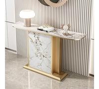 SXDQMX Console Ingresso, Tavolo Ingresso, Base Robusta, Facili da Montare, Adatti per Aree di Ricevimento e per Dividere Gli Spazi del Soggiorno(120 cm/47 in)