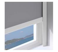 SXEVZOO Confezione Da 2 Strisce Oscuranti Per Finestre A Forma Di L, Barriere Luminose Lungo I Lati Delle Tende, Autoadesive PVC Sponde Laterali(White 2pcs,130cm)