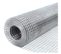 SXEVZOO Rete Metallica Saldata In Acciaio Inox 304-9mm (3/8"), Rotolo Di Rete Per Recinzione Per Animali, Per Colmare Lacune Intorno Casa Giardino(0.8x13m)