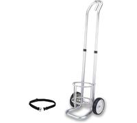 SXEVZOO Supporto per Bombole di Ossigeno, Carrello per Bombola di Ossigeno Medicale, Porta Bombole di Ossigeno Portatile per Auto, Camion, Carrello per Trasporto(Diameter 15.8cm(6 1/4"))