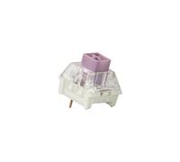 SXFSFEF Interruttore tattile Hako Clear True Violet da 10 pezzi for tastiera meccanica sostituibile fai-da-te for interruttori MX (Color : Hako Violet)
