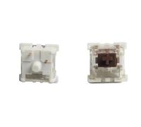 SXFSFEF SMD RGB 3 pin MX Switch Marrone Blu Rosso Silenzioso Bianco Grigio OTM for GK61 GK64 MX Sostituzione tastiera meccanica Halo Ture (Size : 104 pcs, Color : Brown)