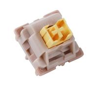 SXFSFEF SMD RGB 5 pin Silent Peach Lemon MX Switch OTM for tastiera meccanica GK61 GK64 MX (Color : Peach 75 pcs)