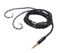 Sxhlseller 16 Core OFC 4,4 Mm Maschio per Pin QDC 2 Progetti di Cavo Atriale Staccabile per 120 Cm in Forma di Musica Pura per Pin QDC 2 su Telefoni Agli Occhi