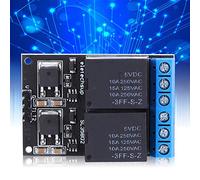 Sxhlseller 2CH Bistable Self Locking Actuator Board MCU Low Level Switch | Modulo relè durevole, progetto , Actuator a basso impulso, 2 , CC 6-24 V