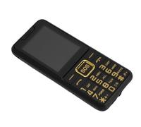 Sxhlseller 2G Big Button Celluh Cellule con Annuncio Vocale a Schermo HD da 2,6 Pollici Dual Sim 0,3 MP Flashlight SOS BT FM Elderly Friendly Phone (BLACK)
