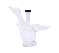 Sxhlseller 300ml 3D Oca Selvatica Bicchiere Whisky Vetro per Bar Casa | Contenitore per vodka artigianale, decorazione per il bar di casa, contenitore decorativo per spiriti, regalo pronto