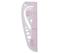 Sxhlseller 3245 Righello da Sarto, Righello da Cucito Professionale con Corpo Trasparente e Alta Precisione per la Progettazione di Costumi e la Modellistica di Abbigliamento
