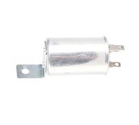 Sxhlseller 502096 Unità relè Lampeggiatore a 3 Pin Indicatore 12V di Facile Installazione per, Lega di Alluminio Ad Alta affidabilità Color Argento, Adatto per Varie Auto D'epoca