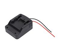 Sxhlseller Adattatore a Batteria Al Litio 18 V per Facilitare la Connessione con Strumenti Elettrici, Adattatore Addominali Neri Forti e Resistenti, Adatto a Progetti di Riforma delle Abitazioni