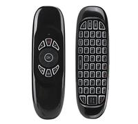 Sxhlseller Air Mouse, Telecomando Vocale TV Universale Wireless 2.4G, Mini Tastiera QWERTY Ricaricabile, per Android/Windows/Linux/iOS, Rilevamento del Movimento Giroscopio a Sei Assi