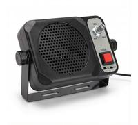 Sxhlseller Altoparlante Esterno per Radio CB e Radioamatori, Resistente con Amplificatore e Filtro Antirumore, Spina da 3,5 Mm