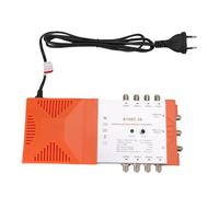 Sxhlseller Amplificatore di Distribuzione a 8 Canali, Amplificatore per Antenna TV a Cascata IRS Loop a Bassissimo Rumore da 4 DB con Filtro 4G LTE, per TV e Decoder Multipli (Spina UE 220-240 V)