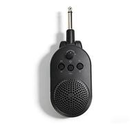 Sxhlseller Amplificatore per Chitarra Portatile, Amplificatore per Chitarra USB Bluetooth Ricaricabile da 5 W con Altoparlante Integrato e Ricarica di Tipo C, per Esercitarsi in Viaggio