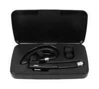 Sxhlseller Auricolare Bluetooth 6.1 con 2 Microfoni con Cancellazione del Rumore, Auricolare Wireless a Orecchio Singolo per attività di Camionisti con Traduzione AI e Adattatore USB per stabilità