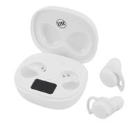 Sxhlseller Auricolare Invisibile per il Sonno, Bluetooth Wireless5.4 Mini Auricolari per Traversine Laterali, Cuffie per Annullamento del Rumore per Dormire a Bassa Latenza Comoda Leggera (WHITE)