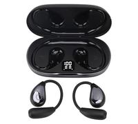 Sxhlseller Auricolari di Traduzione Linguistica, Singoli Auricolari per Traduttore di Riduzione del Rumore a Doppio Microfono in modalità Binurale per Viaggi di Business (BLACK)