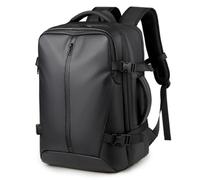 Sxhlseller Backpack da Viaggio per Guarnizione a Vuoto con Pompa, di Compressione dell'aria Espandibile 36-55L, Blocco Password Anti-furto, Compartimento per Laptop Adatta a 17,3 Pollici,