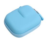Sxhlseller Borsa di Stoccaggio da Camera Durevole 5 Pro Prova del Coperchio della Fotocamera per i Viaggiatori in Pelle PU (BLUE)