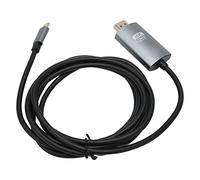 Sxhlseller Cavo di Interfaccia Multimediale da USB a HD Cavo 4K 30 Hz Supporto Veloce per il per Proiettore HDTV Grigio