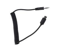 Sxhlseller Cavo di Scatto Compatibile RM-VPR1, Cavo di Scatto S2 da 3,5 Mm 2,5 Mm per Telecomando Fotocamera, con a Spirale a Spirale per A7III A9 A7II A6500 (3, S2#01)