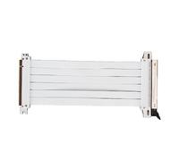 Sxhlseller Cavo Riser Extender PCIE 3.0 X16 Pieghevole, Cavo di Prolunga Scheda Grafica PCIE 3.0 Flessibile EMI da 180 Gradi, Extender PCI Express Gen3 con Montaggio GPU Verticale per