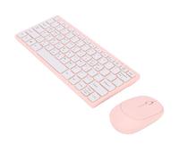 Sxhlseller Combinazione Tastiera e Mouse Coreana, Tastiera Wireless da 2,4 GHz con Layout Coreano a 78 Tasti con Mouse Silenzioso, Set Ergonomica Sottile Plug and Play per PC