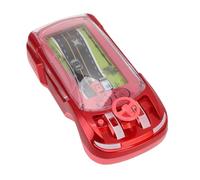 Sxhlseller Console per Giochi di Corse per Bambini, Volante Giocattolo Avventura per Training Cognitivo con Modalità Interattive e Design Portatile Compatto per i Viaggi, Colore Blu (rosso)