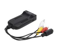 Sxhlseller Convertitore da Ad AV, Adattatore da a CVBS, Cavo Convertitore Video da a S-Video 1080P per TV, Videoregistratore, DVD - Alimentazione USB 5 V, Plug and Play, Nessun Driver Richiesto