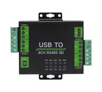 Sxhlseller Convertitore da USB a di Livello Industriale con Isolamento 'alimentazione per più Dispositivi Seriali Industriali per OS X, Lega di Alluminio