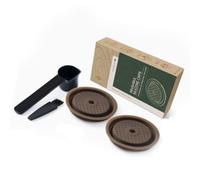 Sxhlseller Coperchi in Silicone per Capsule, Set di Coperchi (1 set) | Silicone alimentare, tappi per caffè a tenuta stagna, compatibili con macchine , kit di ricarica ecologico