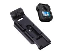 Sxhlseller Copri Batteria Magnetico, Staffa Verticale a Sgancio Rapido per Action Cam con Foro per Vite da 1/4 di Pollice, Sportello Laterale di Ricambio in Lega di Alluminio