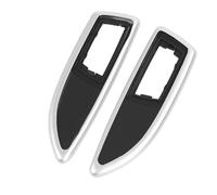 Sxhlseller Cornice per Luce di Posizione Laterale in ABS Resistente Ai Graffi, Adatta per INSIGNIA A MK1 2008-2017 H MK5 2004-2009, Anteriore, Sinistra, Destra per Modelli VXR OPC (SILVER)