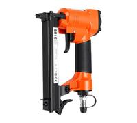 Sxhlseller Cucitrice Pneumatica per Tappezzeria Calibro 21 | Calibro 21, Corona da 12,7 Mm, Graffette da 6 a 16 Mm, Corpo in Metallo, Impugnatura Antiscivolo, Regolazione della