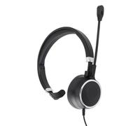 Sxhlseller Cuffia Telefonica Mono USB con Microfono per la Riduzione del Rumore, Durata a Lungo Termine per Telemarketing e Servizio Clienti