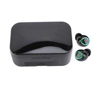 Sxhlseller Cuffie del Traduttore Linguistico, Traduttore di Lingua Wireless Alta Precisione con un Caso di Carica per la Professionale dello Studio (BLACK)