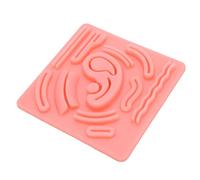 Sxhlseller Cuscinetto per Simulazione di Sutura Laparoscopica in Silicone Cuscinetto per Esercitazione Durevole per Medico Studente di Medicina, con Ferite Pretagliate per Tutte le età Materiale