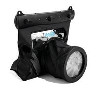 Sxhlseller Custodia da Immersione Subacquea Impermeabile Universale Portatile 20M per Fotocamere DSLR (Nero)