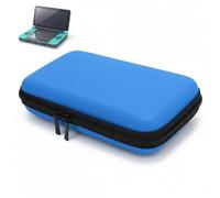 Sxhlseller Custodia da Viaggio per New 2DS XL/LL e New 3DS, Shell Protettivo Rigido con 8 Slot per Cartucce, PU ed EVA, Blu
