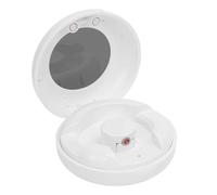 Sxhlseller Custodia di Ricarica Portatile Ad Anello Intelligente con Caricatore Magnetico a Batteria da 200 MAh per Colmi R02 R06 R11M R8 Ring di Fitness, Design Compatto e Leggero per il