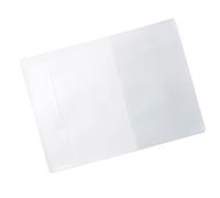 Sxhlseller Custodia per Passaporto Impermeabile Trasparente Satinata per Viaggi, Protezione per Documenti d'identità Leggera e Compatta con Portacarte [materiale PVC]