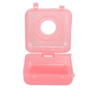 Sxhlseller Custodia Protettiva per Stampante Tascabile |Custodia Trasparente per PC Resistente per Stampante di Codici a Barre Bluetooth con Note Adesive, Copertura Leggera Antigraffio (PINK)