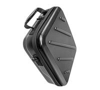 Sxhlseller Custodia Rigida per Satellite per Kit Parabola, Borsa da Viaggio Impermeabile Antiurto in EVA - Organizer Leggero Adatto per Adattatore per Tubo di Montaggio, Cavo di