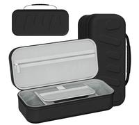 Sxhlseller Custodia ROG Ally X, Borsa da Viaggio Portatile Rigida in EVA per Console di Gioco Resistente All'acqua, a Prova di Pressione, Aderente, Custodia in Rete per Accessori (BLACK)