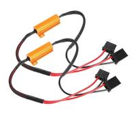 Sxhlseller Decodificatore LED Fari H7, Resistenza di Carico Anti-flash, Cablaggio Senza Errori per Luci LED, Adatto per Auto, Confezione 2