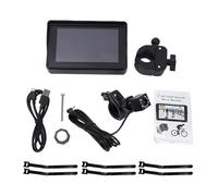 Sxhlseller di Telecamere per Retromarcia per Bici con Display 1080P, Visione Notturna, Batteria a Lunga Durata per Mountain Bike, Bici da Strada | ABS, Nero